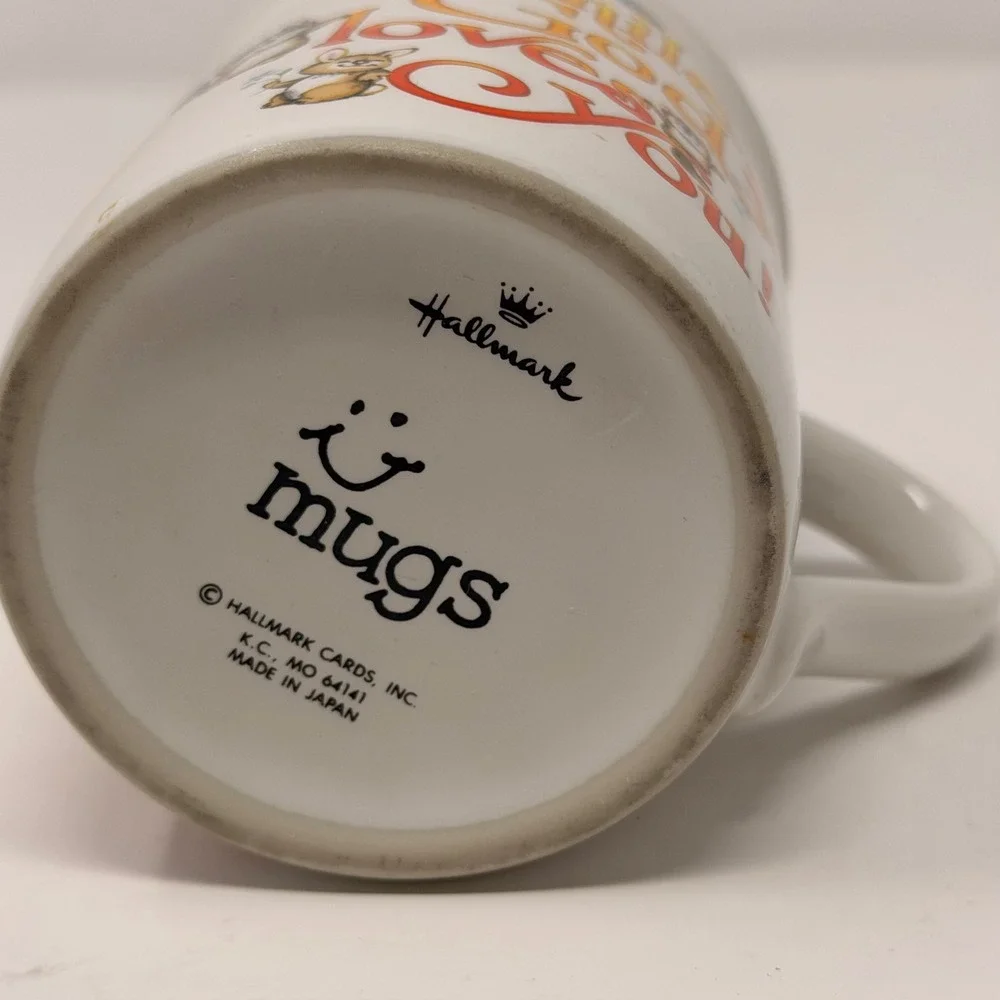 Vintage Hallmark Mugs Set‎ of 4 – Inspirational Religious Friendship – Japan